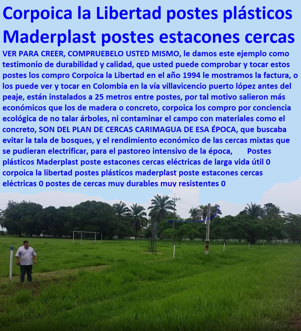 Postes plásticos Maderplast poste estacones cercas eléctricas de larga vida útil 0 corpoica la libertad postes plásticos maderplast poste estacones cercas eléctricas 0 postes de cercas muy durables muy resistentes 0 Postes plásticos Maderplast poste estacones cercas eléctricas de larga vida útil 0 corpoica la libertad postes plásticos maderplast poste estacones cercas eléctricas 0 postes de cercas muy durables muy resistentes 0